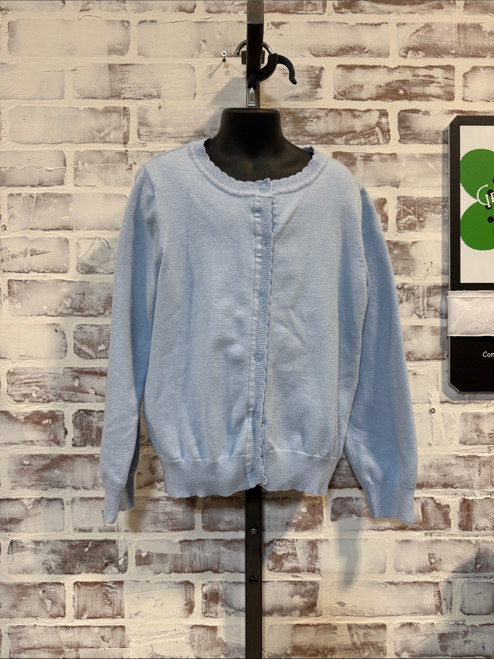 Crewneck Cardigan Sweater bundle 2 piece kids size 12